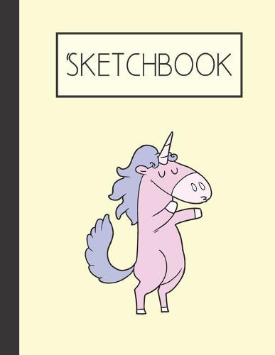 Unicorn Sketchbook: 200 Page Sketchbook: Artist Edition (8.5x11)