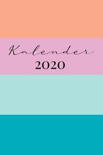 Kalender 2020: Wochenkalender geometrisch 2020 A5 I Wochenplaner Monatsplaner Jahresplaner I Tagebuch Terminplaner gestreift I Notizen Ziele Kontakte Feiertage Deutschland I Geschenk Kalender bunt