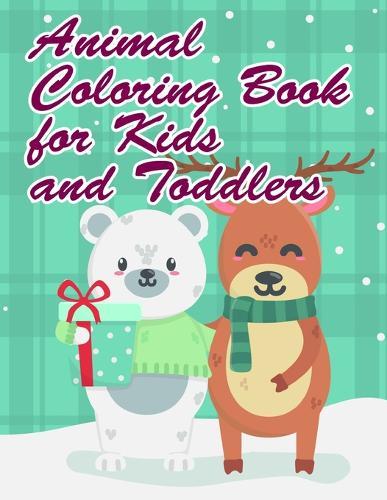 Animal Coloring Book for Kids and Toddlers: Super Cute Kawaii Animals Coloring Pages
