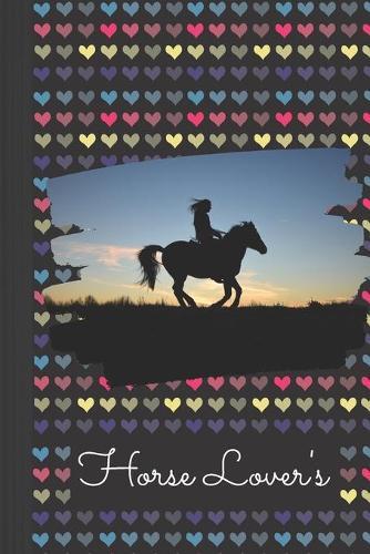 Horse Lover's: cahier de note pour amoureux des chevaux - cahier ligne girly 110 pages avec photos et motifs cheval