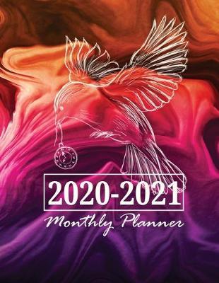 2020-2021 Monthly Planner: 2 Year Calendar Planner 8.5 x11  - Agenda 2020 - 2021, Organizer & Calendar View with Inspirational Quotes - Two Year Monthly Calendar - Jan 2020 to Dec 2021, 24 Months (Bird Cover)