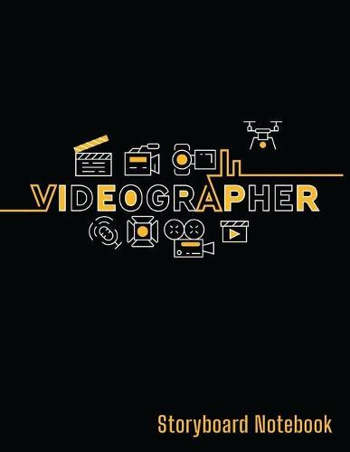 Storyboard Notebook: manga comic anime Professional Storyboard Notebooks