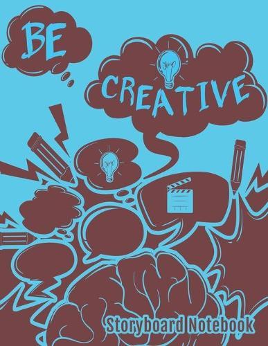 Storyboard Notebook: storyboarding workbook template for dummies