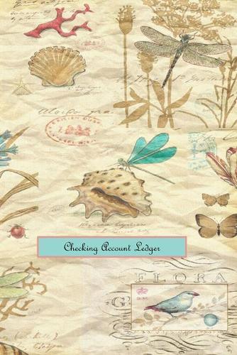 Checking Account Ledger: Handy Size 6 x 9  - Easy Reconciliation - Balance on Every Page - Personal or Business Checkbook Log - Nature Inspired Cover