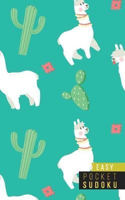 Pocket Sudoku Easy: 158 Easy Sudoku Puzzles - Pocket Sudoku Puzzle Books - Large Print Sudoku Puzzle Books For Adults - Sudoku For Seniors - Travel Size - Alpacas Llamas