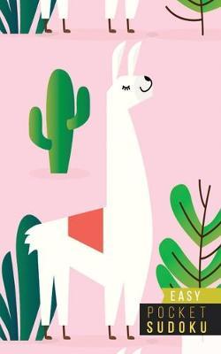 Pocket Sudoku Easy: 158 Easy Sudoku Puzzles - Pocket Sudoku Puzzle Books - Large Print Sudoku Puzzle Books For Adults - Sudoku For Seniors - Travel Size - Alpacas Llamas