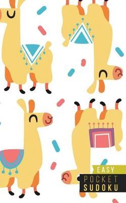 Pocket Sudoku Easy: 158 Easy Sudoku Puzzles - Pocket Sudoku Puzzle Books - Large Print Sudoku Puzzle Books For Adults - Sudoku For Seniors - Travel Size - Alpacas Llamas