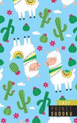 Pocket Sudoku Easy: 158 Easy Sudoku Puzzles - Pocket Sudoku Puzzle Books - Large Print Sudoku Puzzle Books For Adults - Sudoku For Seniors - Travel Size - Alpacas Llamas