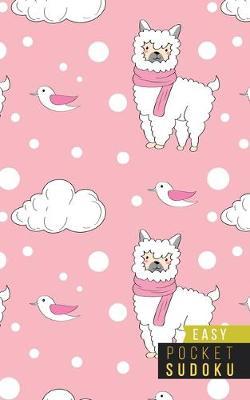 Pocket Sudoku Easy: 158 Easy Sudoku Puzzles - Pocket Sudoku Puzzle Books - Large Print Sudoku Puzzle Books For Adults - Sudoku For Seniors - Travel Size - Alpacas Llamas