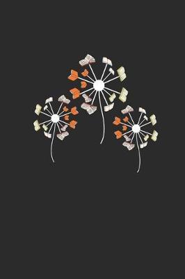 Dandelion Book: Graph Paper Notebook (6  x 9  - 120 pages) Reader Themed Notebook for Daily Journal, Diary, and Gift