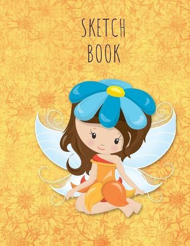 Sketch Book: For Girls 8.5x11 in @ 100 pages