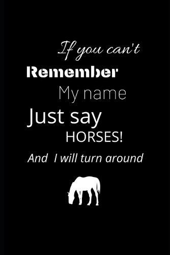 Horse Notebook: Horse lover's Notebook - 6x9, 200 pages