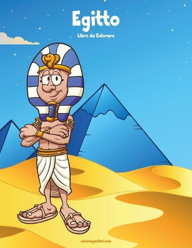 Egitto Libro da Colorare