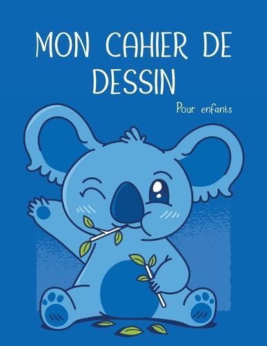 Mon cahier de dessin - Pour enfants: Carnet de dessin vide -120 Pages - Papier blanc (21.59 x 27.94 cm) avec emplacement pour mettre le titre du croquis