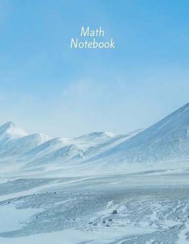 Math Notebook: 120 pages, math notebook, quad ruled workbook, 8.5 x 11 inch large soft cover journal, 5 squares per inch suited for kids and students, homeschooling