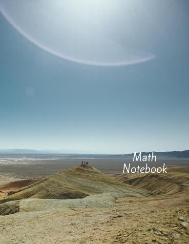 Math Notebook: 120 pages, math notebook, quad ruled workbook, 8.5 x 11 inch large soft cover journal, 5 squares per inch suited for kids and students, homeschooling