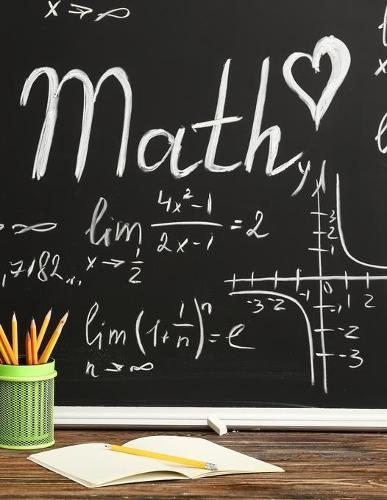 Math Notebook: Large Simple Graph Paper Notebook / Mathematics and Science Notebook / 120 Quad ruled 5x5 pages 8.5 x 11 / Grid Paper Notebook for Math and Science Students