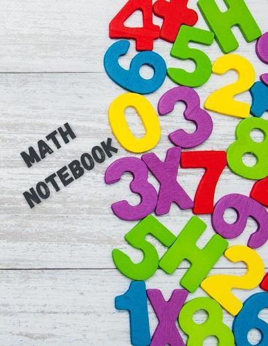 Math Notebook: Large Simple Graph Paper Notebook / Mathematics and Science Notebook / 120 Quad ruled 4x4 pages 8.5 x 11 / Grid Paper Notebook for Math and Science Students