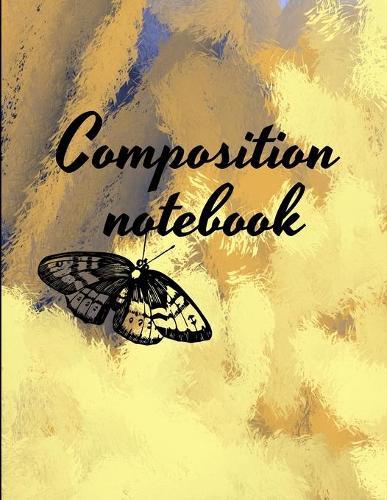 Composition notebook: Wide Ruled Lined Paper, Journal for Students