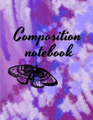 Composition notebook: Wide Ruled Lined Paper, Journal for Students