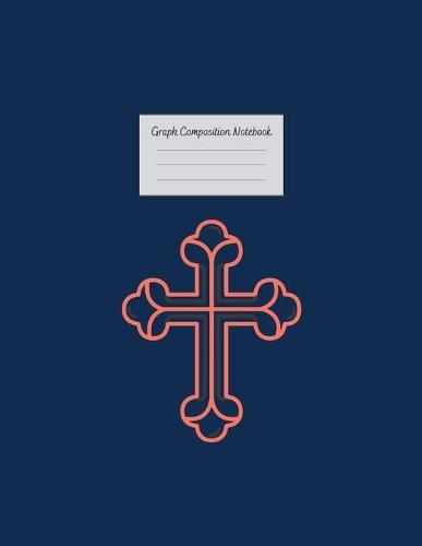 Graph Composition Notebook: Grid Paper Notebook: Large Size 8.5x11 Inches, 110 pages. Notebook Journal: Red Blue Cross Workbook for Preschoolers Students Teens Adults for School College Work Writing Notes