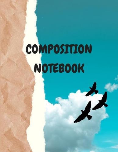 Composition notebook: Wide Ruled Lined Paper, Journal for Girls, Students
