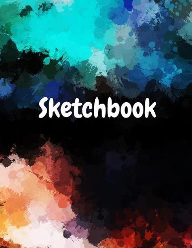 Sketchbook: Colorful cover for your best creations, Notebook for your sketches, drawings and creative writing