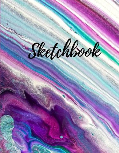 Sketchbook: Colorful cover for your best creations, Notebook for your sketches, drawings and creative writing