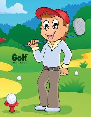 Golf Libro da Colorare 1