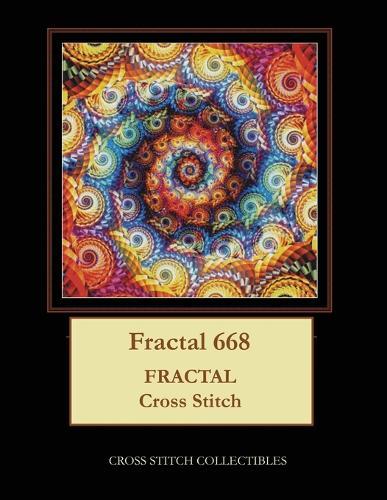 Fractal 668: Fractal Cross Stitch Pattern