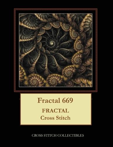 Fractal 669: Fractal Cross Stitch Pattern