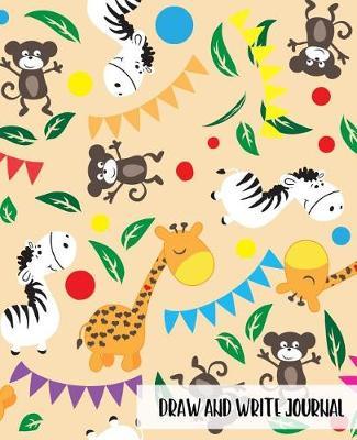 Draw and Write Journal: Creative Writing Drawing Journal for Kids, Primary Journal Notebooks Grades K-2 (Half Page Lined Paper with Drawing Space)