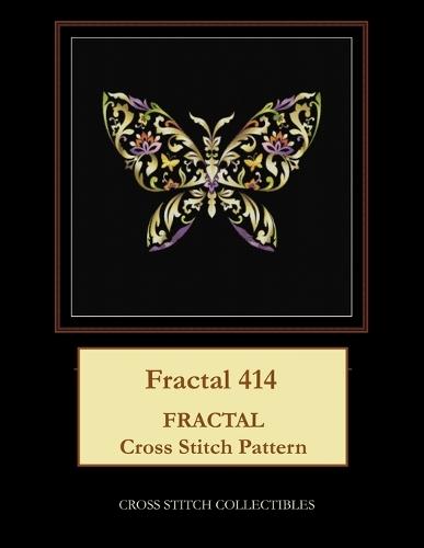 Fractal 414: Fractal Cross Stitch Pattern