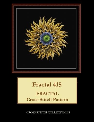 Fractal 415: Fractal Cross Stitch Pattern