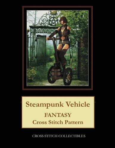 Steampunk Vehicle: Fantasy Cross Stitch Pattern