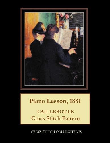 Piano Lesson, 1881: Caillebotte Cross Stitch Pattern