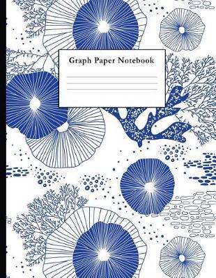 Graph Paper Notebook: Hand Drawn Floral Pattern Quad Ruled 4 X 4 (.25