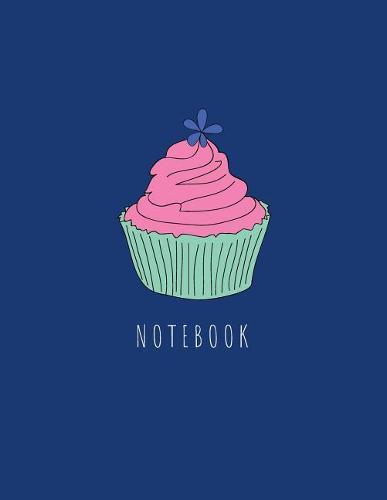 Notebook: Back to School Fun Cupcake Notebook with Lines