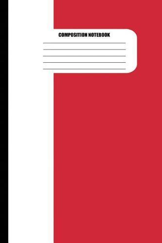 Composition Notebook: Flag of Italy / Italian Flag (100 Pages, College Ruled)