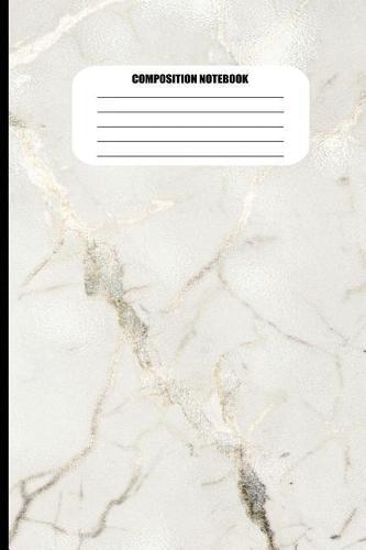 Composition Notebook: Abstract Marble (Rock) Pattern (100 Pages, College Ruled)