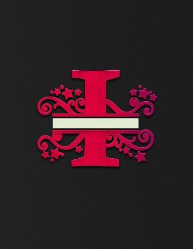 College Ruled Notebook: Letter I - Classy Monogrammed Initial I Daily Composition Notebook
