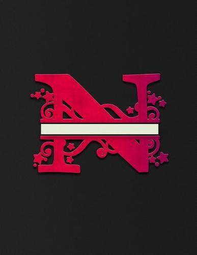 College Ruled Notebook: Letter N - Classy Monogrammed Initial N Daily Composition Notebook