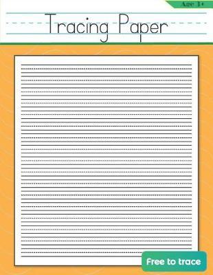 Tracing Paper: Blank Handwriting Notebook for Kids