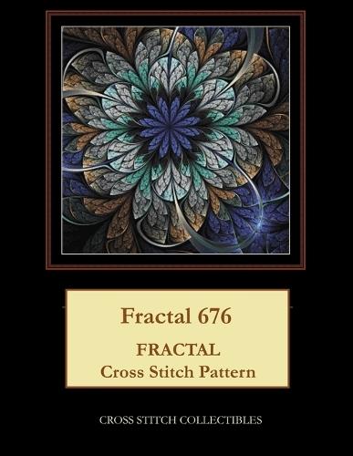 Fractal 676: Fractal Cross Stitch Pattern