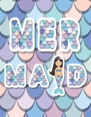 Mermaid: Cute Mermaid Cover (8.5 X 11) Inches 110 Pages, Blank Unlined Paper for Sketching, Drawing, Whiting, Journaling & Doodling