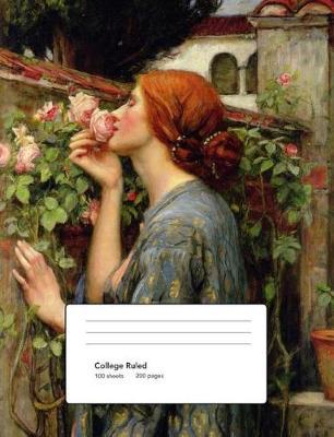 Soul of the Rose Composition Book: College Rule, 7.44 x 9.69