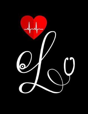 L: Initial L Stethoscope Monogram Nurse Notebook - Appreciation Gifts for Nurse, Doctors & medical assistants