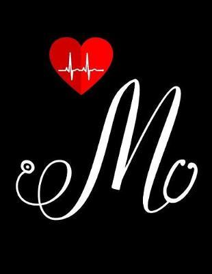 M: Initial M Stethoscope Monogram Nurse Journal, Notebook - Appreciation Gifts for Nurse, Doctors & medical assistants