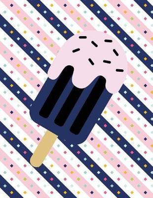 Ice Cream Notebook - 5x5 Quad Ruled: 200 Pages 8.5 x 11 Graph Paper School Student Teacher Office Summer