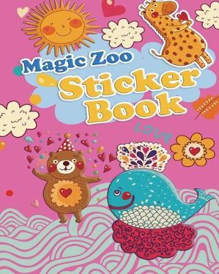 Sticker Book: Ultimate Blank Sticker Book for Kids, Sticker book Collecting Album: Blank Notebook Pages, Size: 8  x 10  (Blank Sticker book for Toddlers, Kids, Girls, Boys) (Volume 3)